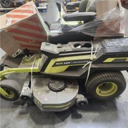 Dallas Location - As-Is  RYOBI 80V HP Brushless 54 in.Riding Mower (2) 80V Batteries and Charger