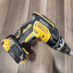 AS-IS - DeWalt 20V MAX XR Brushless Cordless Drywall Screw Gun Tool Only