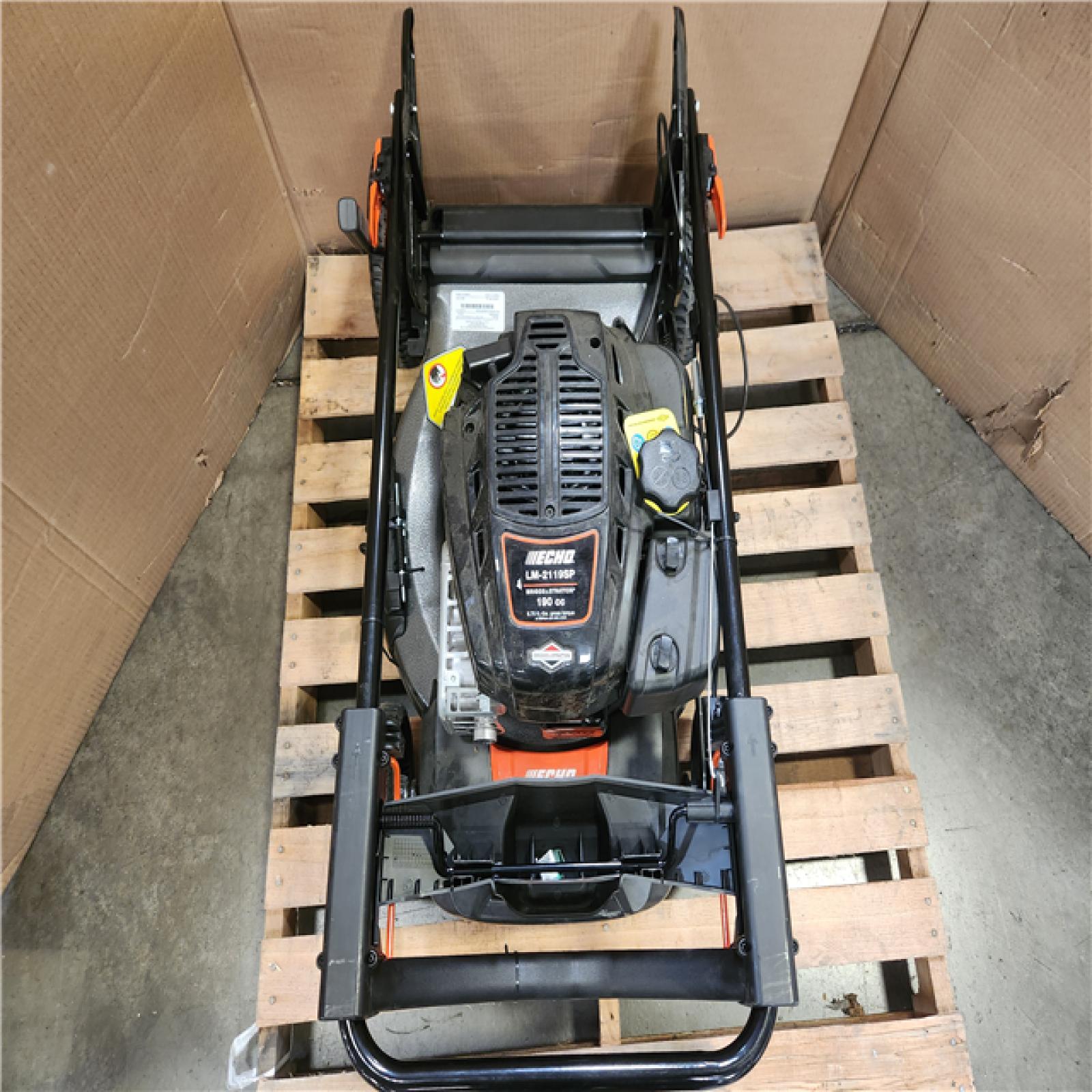 Phoenix NEW ECHO 21 in. 190 cc Briggs and Stratton Gas 3-in-1 Dual Blade RWD Self-Propelled Lawn Mower with Single Lever Deck Adjustment