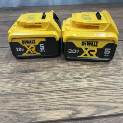 AS-IS Dewalt Premium Lithium-Ion 5.0Ah Battery (2-Pack)