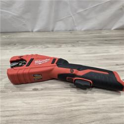 AS-IS Milwaukee M12 12V Lithium-Ion Cordless Copper Tubing Cutter (Tool-Only)