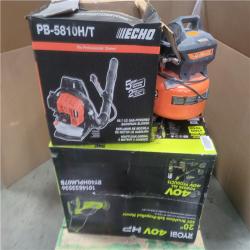 CALIFORNIA AS-IS OUTDOOR POWER EQUIPMENT