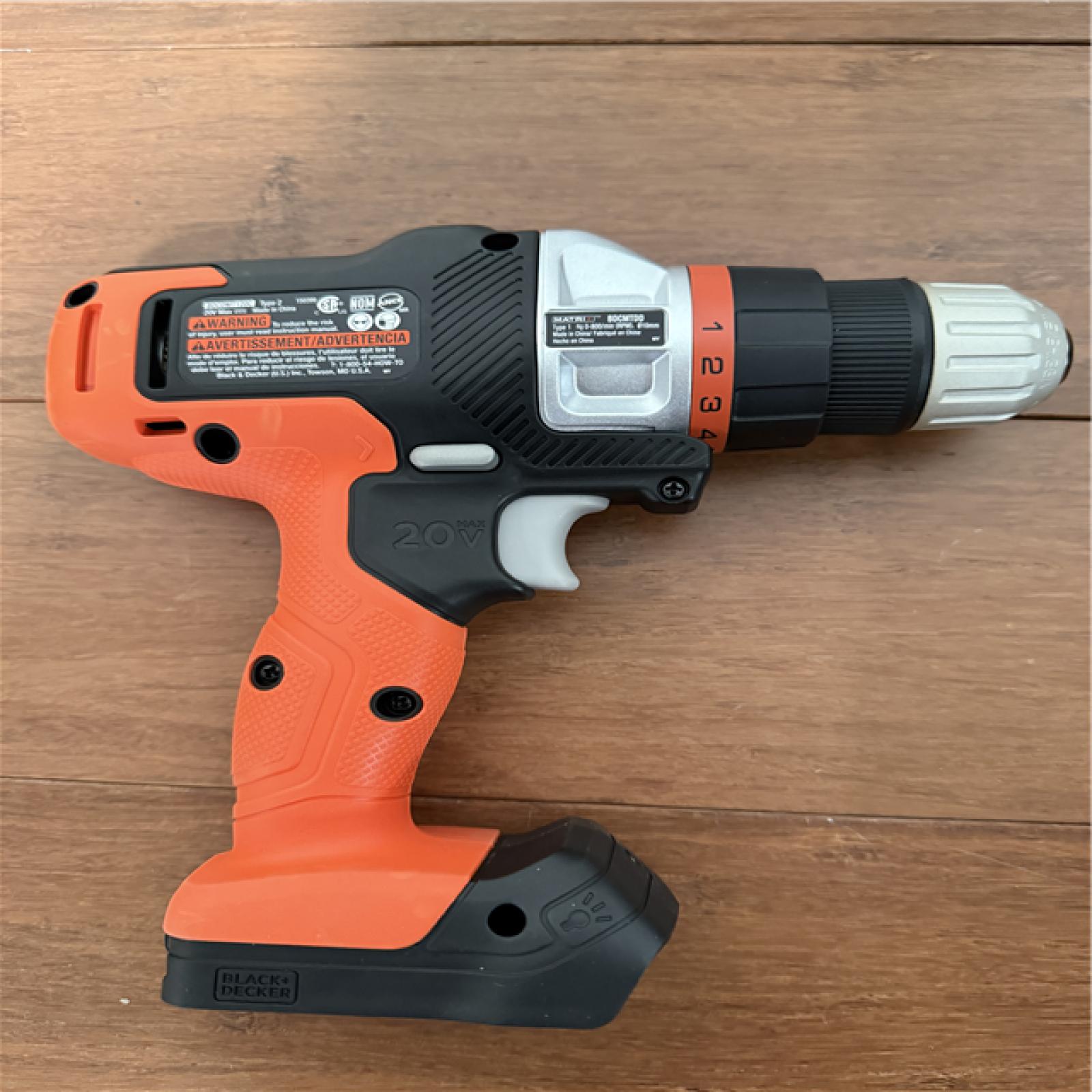 California NEW Black & Decker 20V Max Lithium-Ion Cordless Matrix 6-Tool Combo Kit w/Storage Case