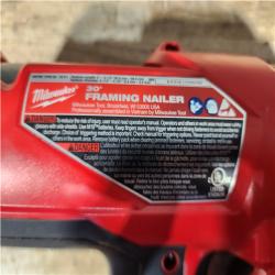 HOUSTON LOCATION - AS - IS Milwaukee FUEL 3-1/2 in. 18-Volt 30-Degree Lithium-Ion Brushless Cordless Framing Nailer (Tool-Only)