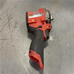 AS-IS - Milwaukee M12 FUEL 12V Lithium-Ion Brushless Cordless Stubby 1/2 in. Impact Wrench