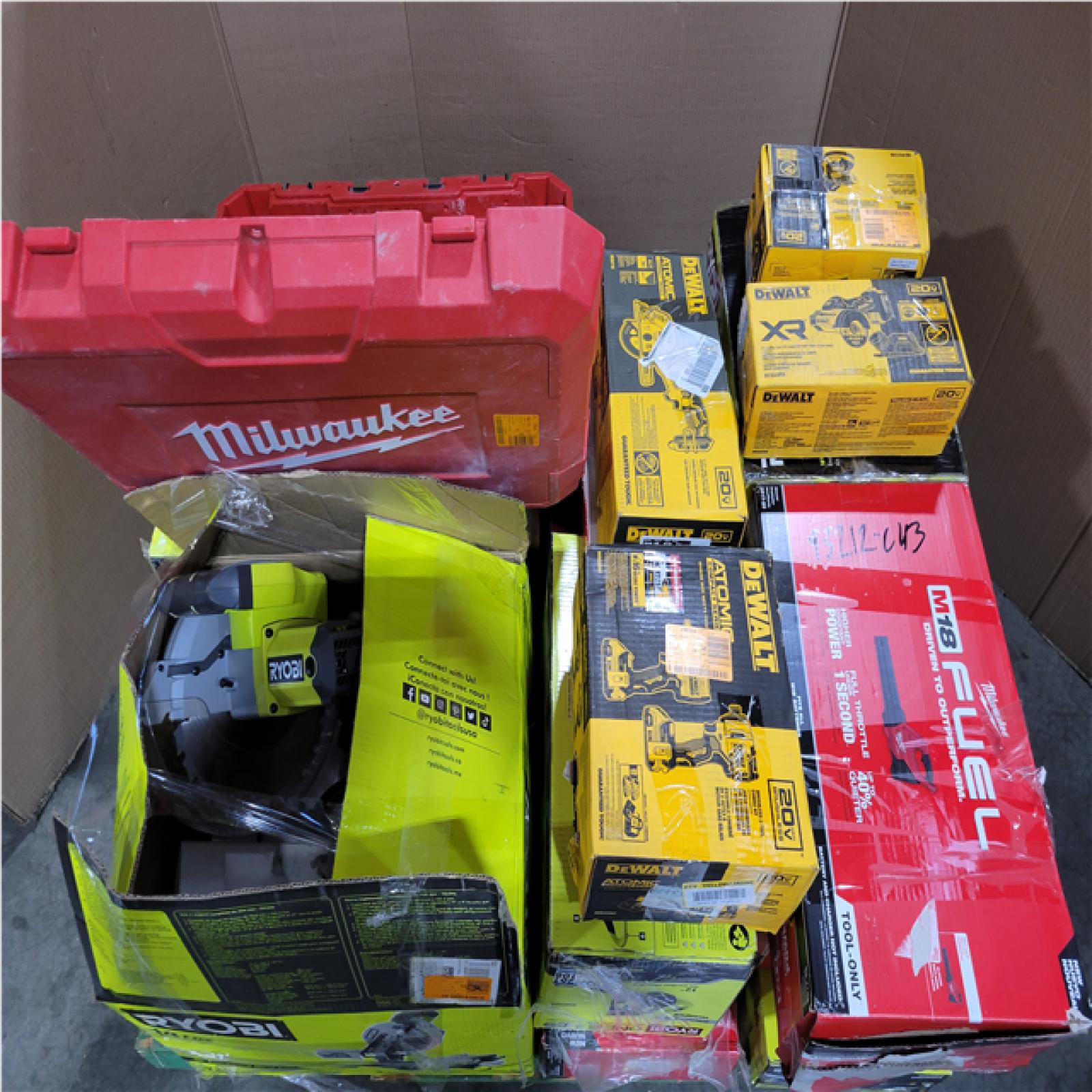 CALIFORNIA AS-IS TOOL PALLET