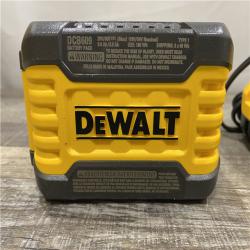 AS-IS DEWALT 20V/60V MAX FLEXVOLT Lithium-Ion 9.0Ah Battery and Charger Starter Kit