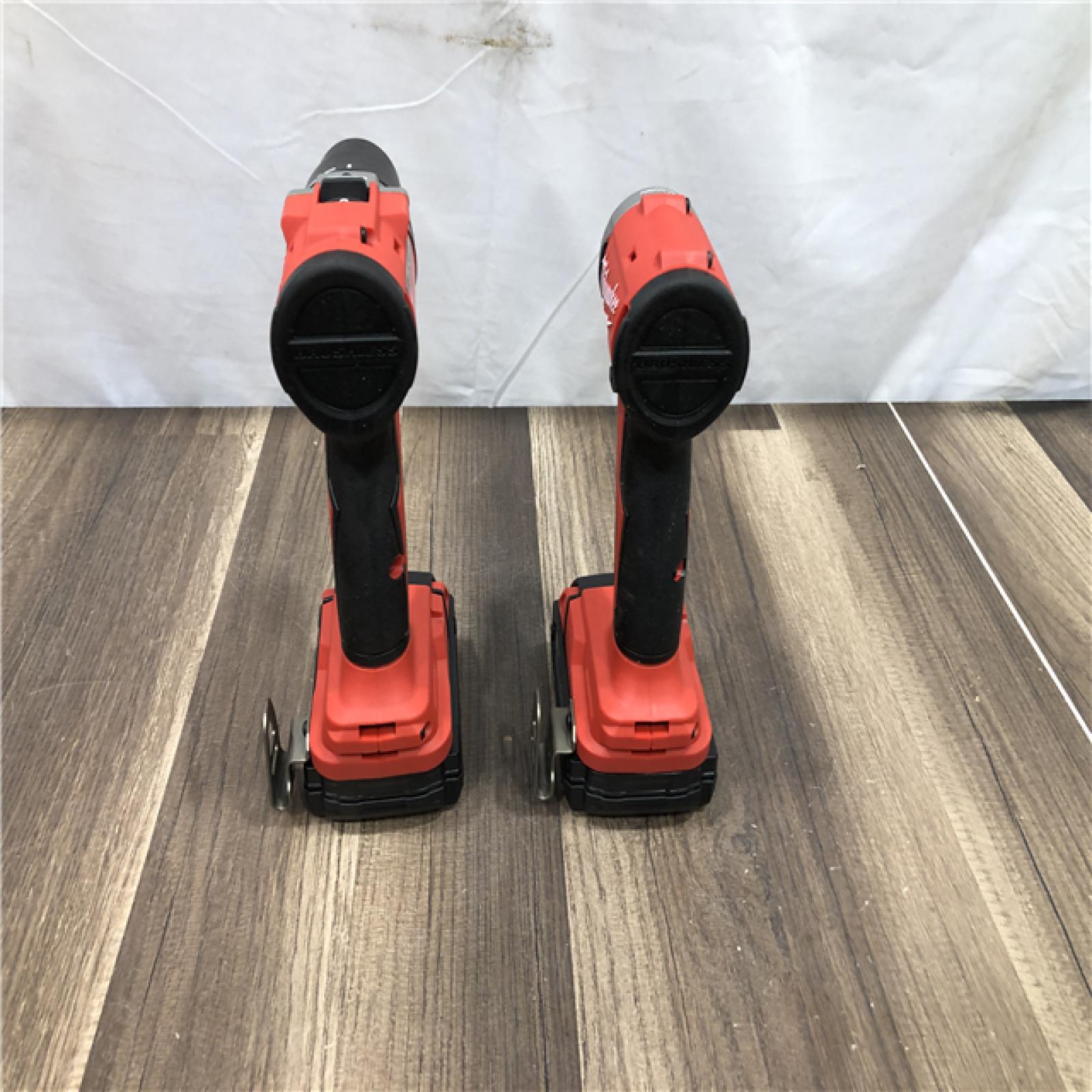 AS-IS M18 18V Lithium-Ion Brushless Cordless Compact Drill/Impact Combo Kit