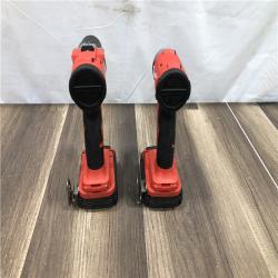 AS-IS M18 18V Lithium-Ion Brushless Cordless Compact Drill/Impact Combo Kit