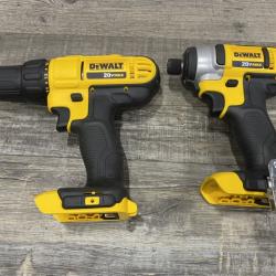 AS-IS DEWALT 20V MAX Cordless Drill/Impact 2 Tool Combo Kit