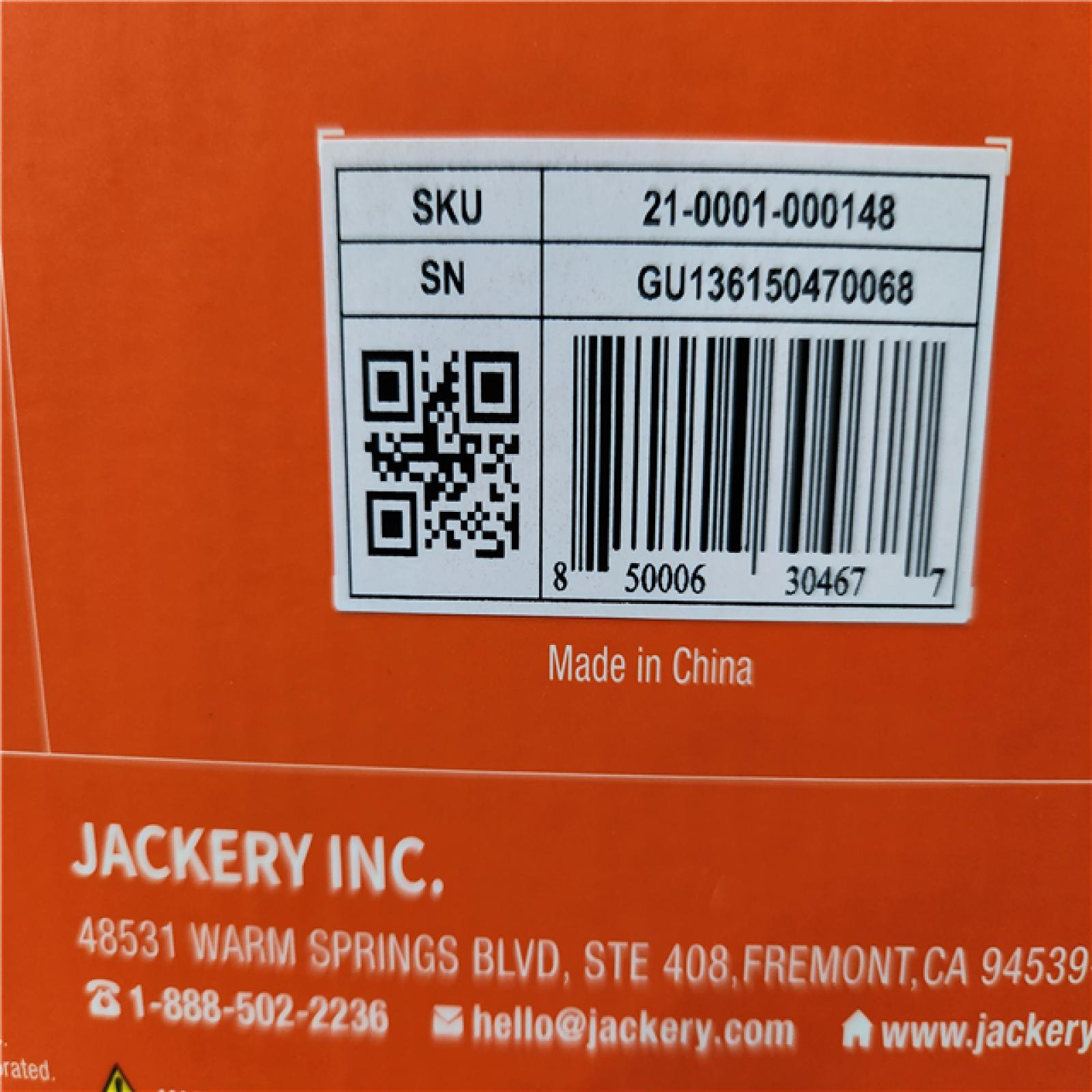 Phoenix Location NEW Jackery Explorer 880, 880Wh/1000W Model No: Explorer 880