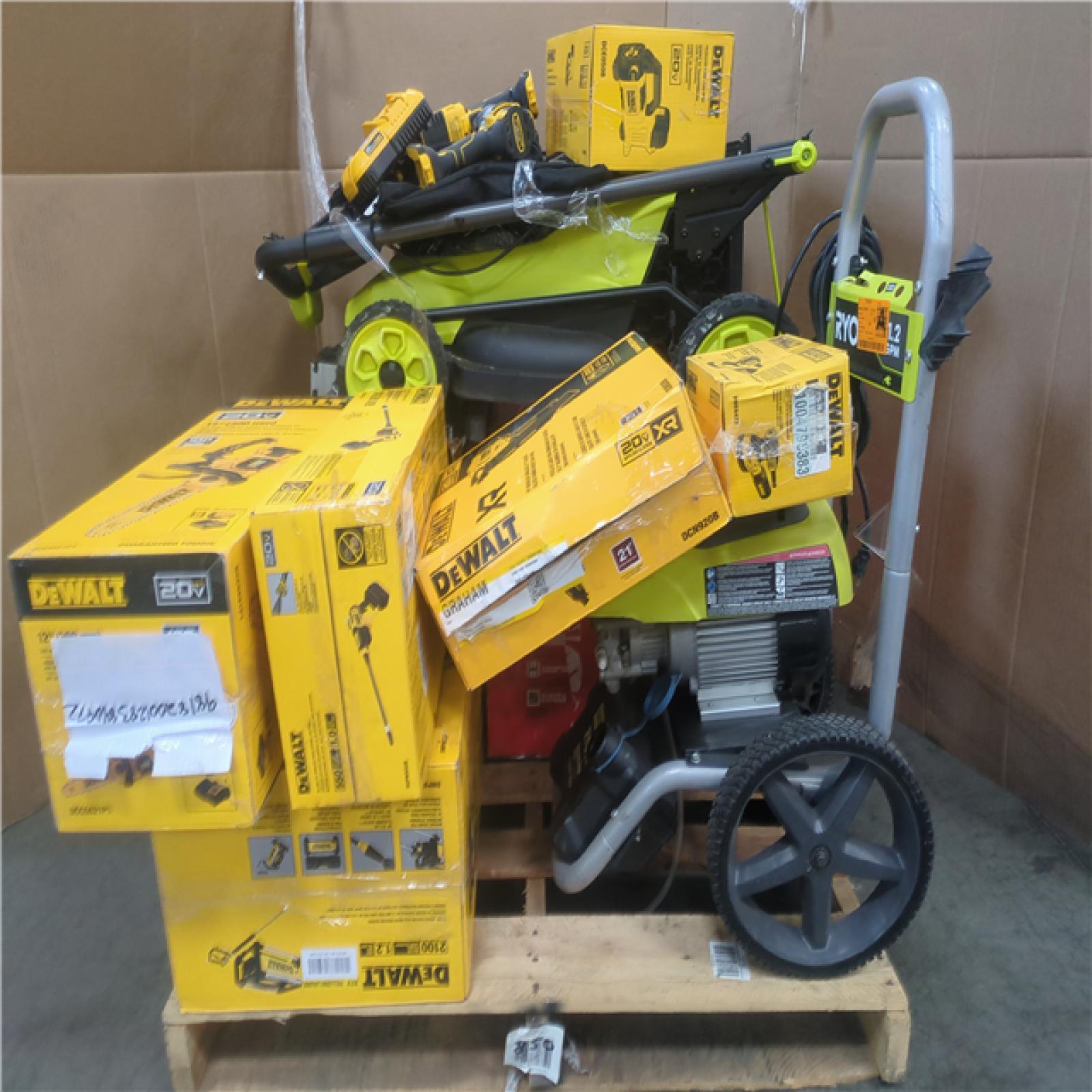 CALIFORNIA AS-IS TOOL PALLET