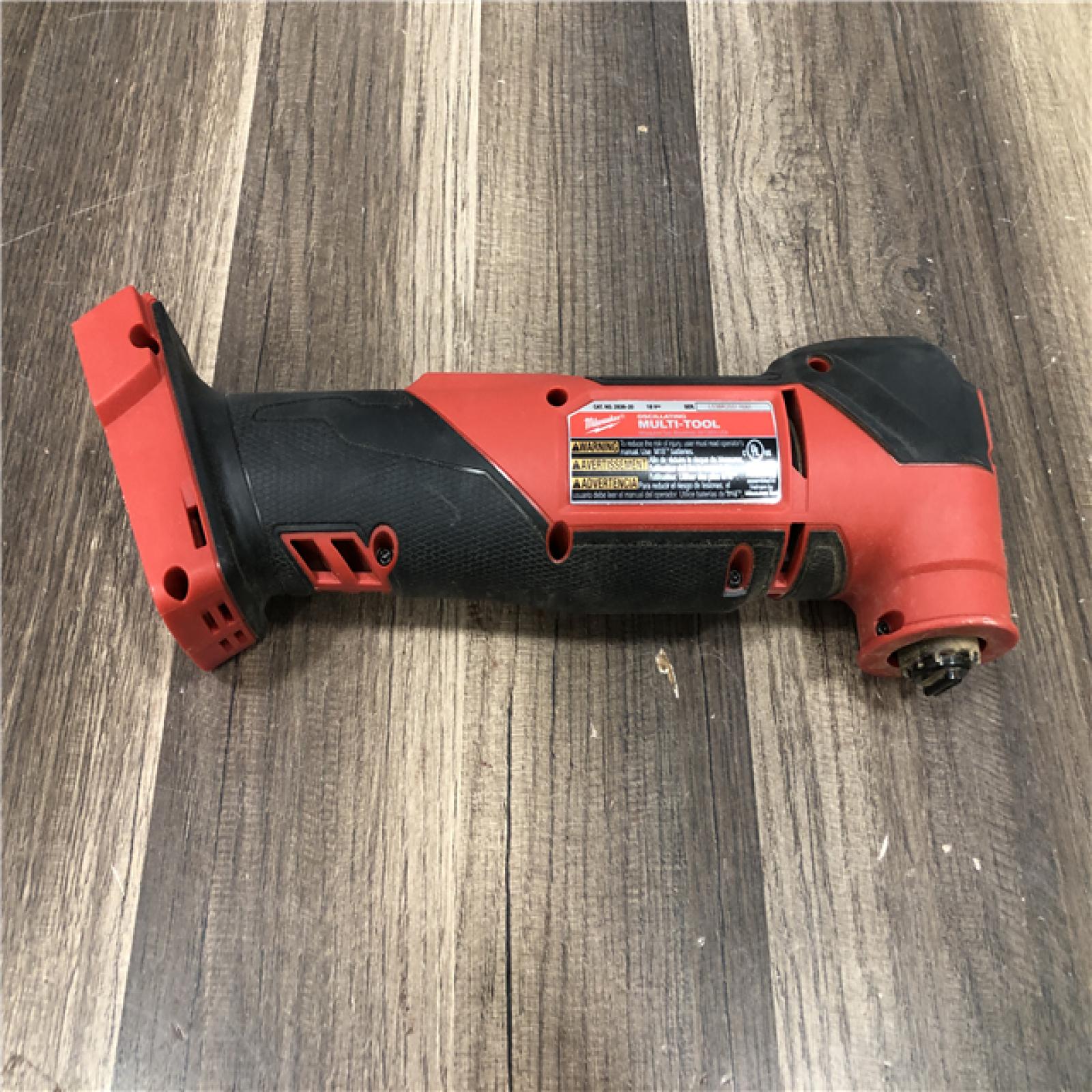 AS-IS Milwaukee FUEL 18V Lithium-Ion Cordless Brushless Oscillating Multi-Tool (Tool-Only)