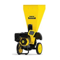 Phoenix Champion Power Equipment 3 in. Dia 224 cc 2-in-1 Upright Gas Powered Wood Chipper Shredder
