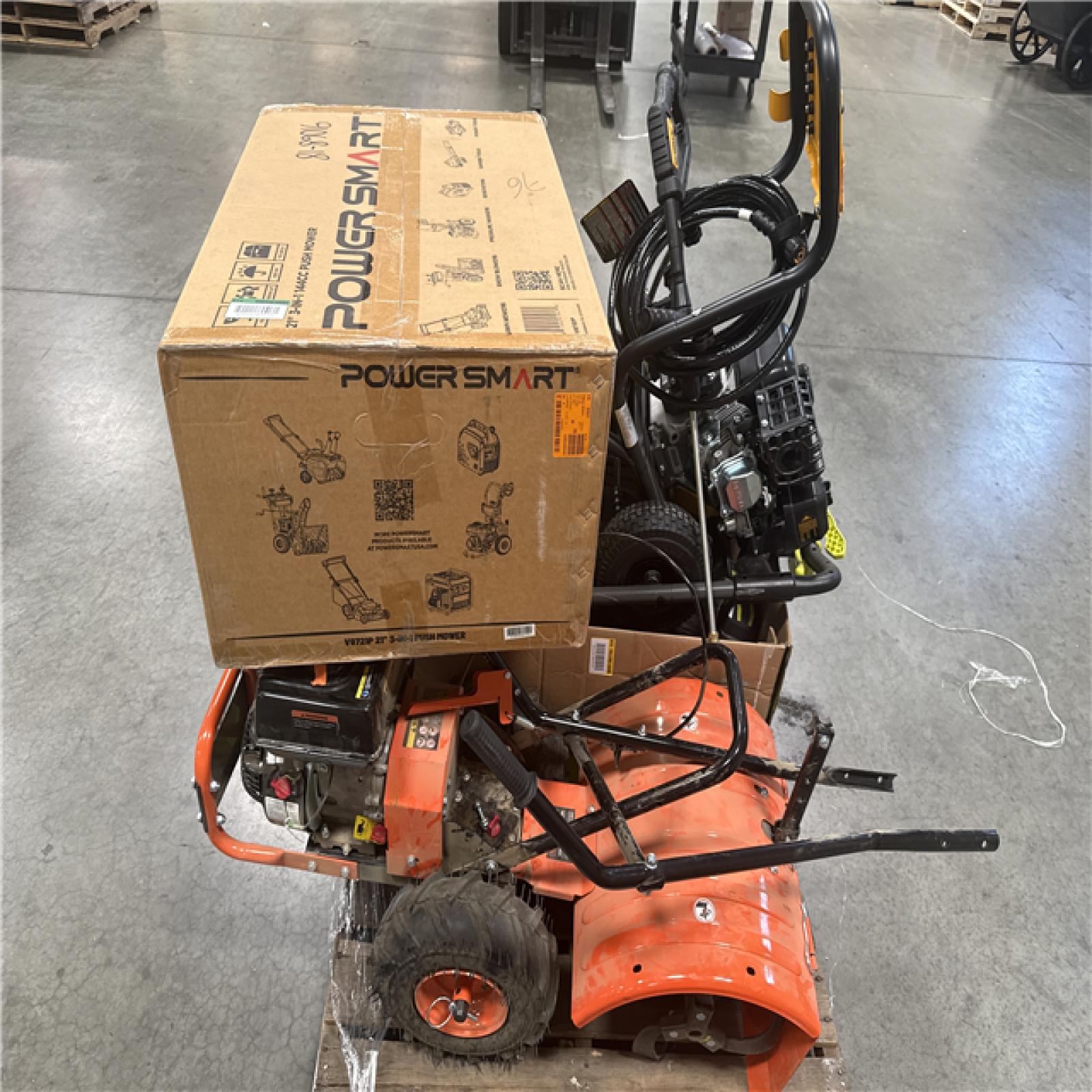 CALIFORNIA AS-IS OUTDOOR POWER EQUIPMENT