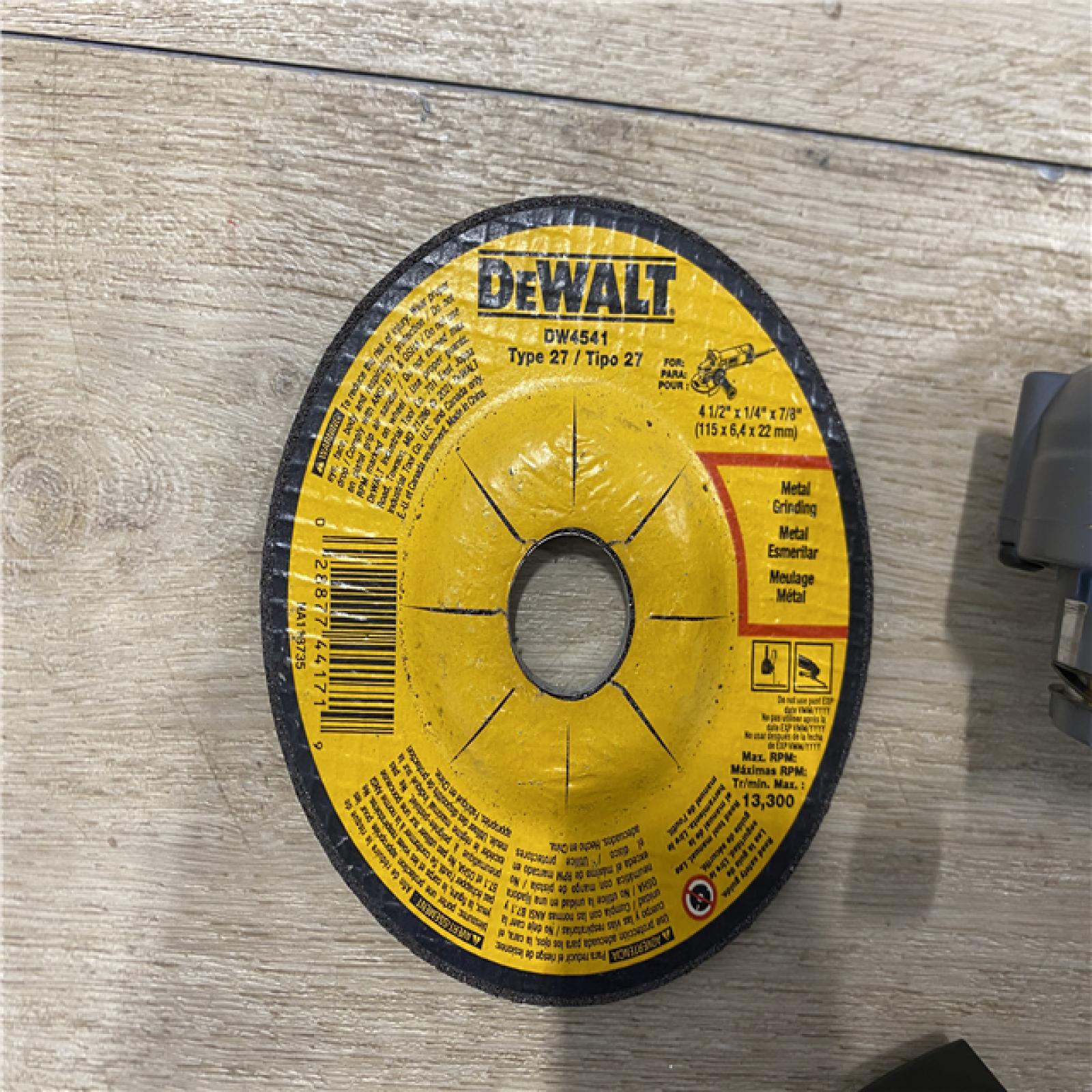 AS-IS DEWALT FLEXVOLT 60V MAX Cordless Brushless 4.5 in. to 6 in. Small Angle Grinder with Kickback Brake (Tool Only)