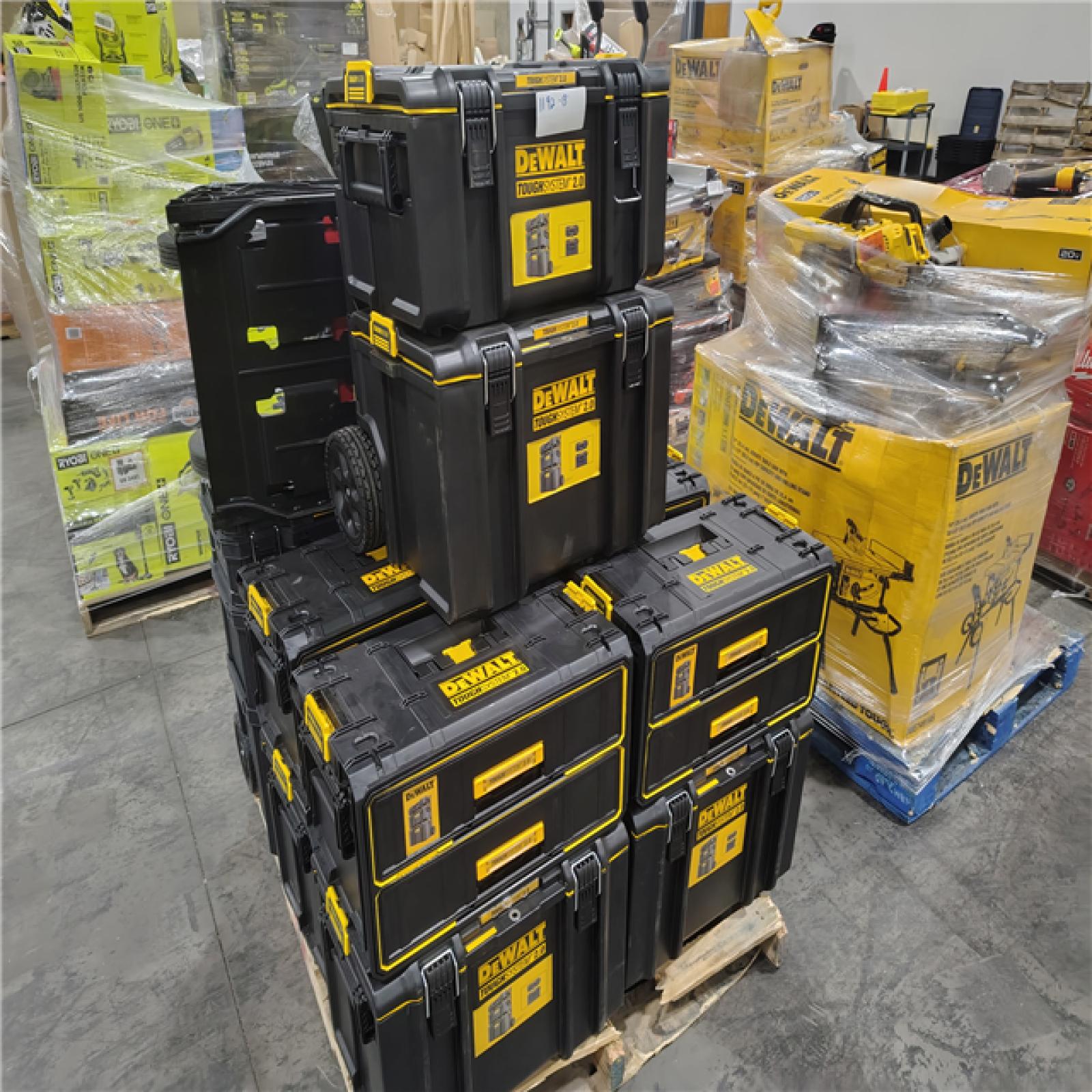 Pittston Location As-Is Power Tools Partial Truckload (11 Pallets) 1192-B