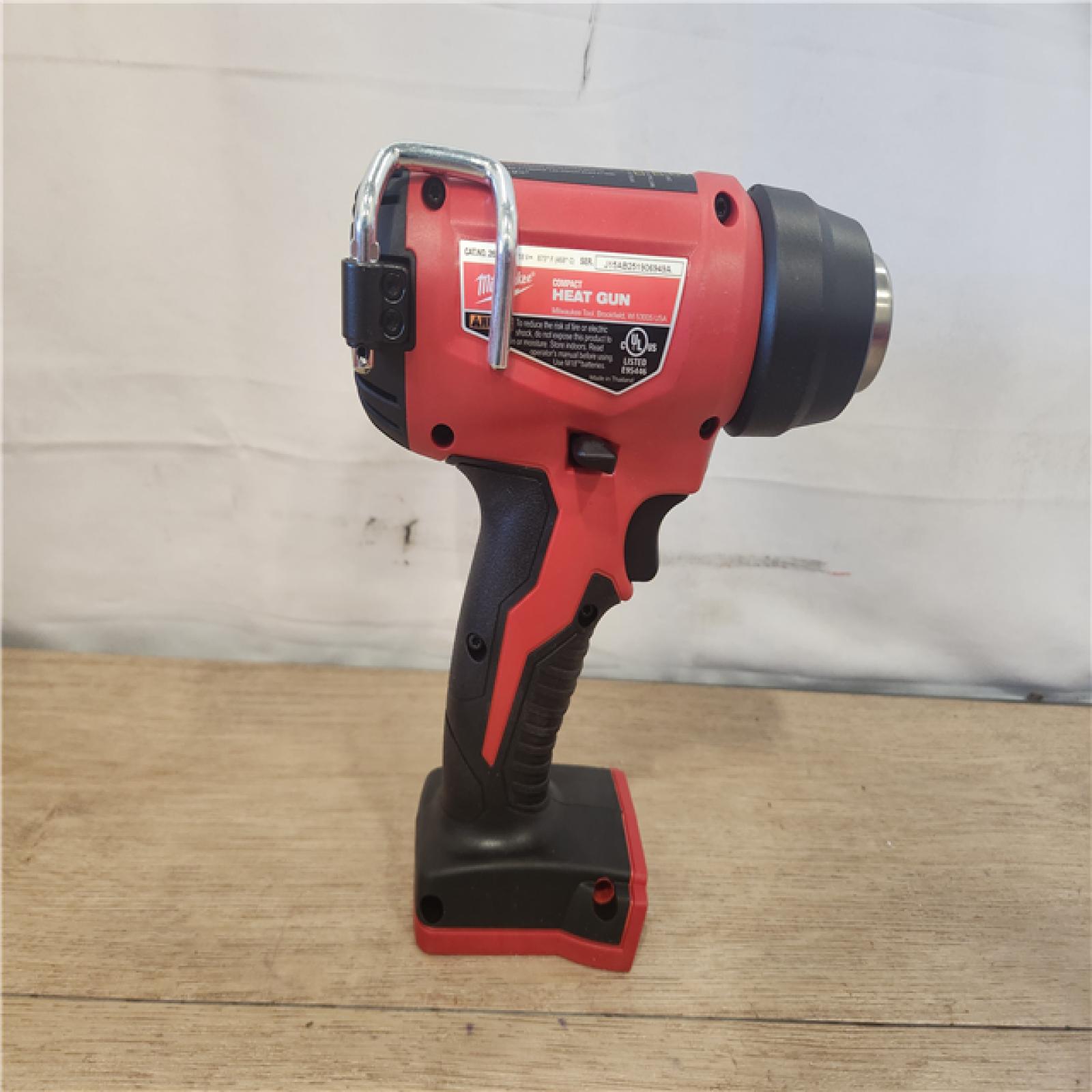 AS-IS- Milwaukee 18V Lithium-Ion Cordless Compact Heat Gun (Tool-Only)