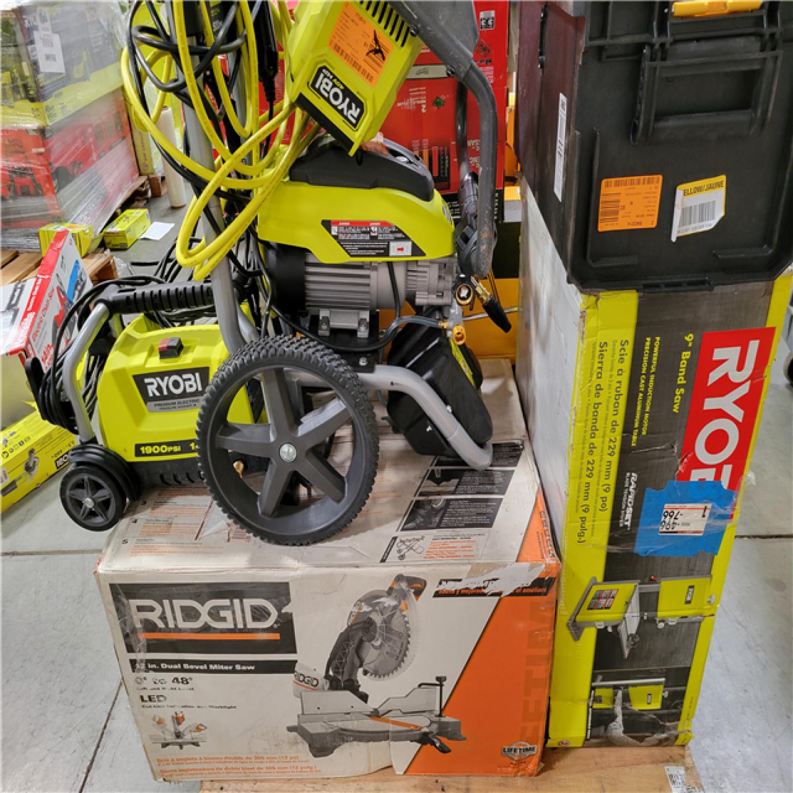 CALIFORNIA AS-IS TOOL PALLET