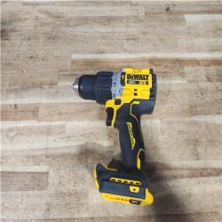 Houston Location AS-IS DEWALT 20V XR Brushless Cordless 1/2 in. Hammer Drill (Tool-Only)