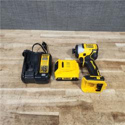 HOUSTON LOCATION - AS - IS DEWALT Atomic 20V Max Lithium-Ion Brushless Cordless Compact 1/4 in. Impact Driver Kit
