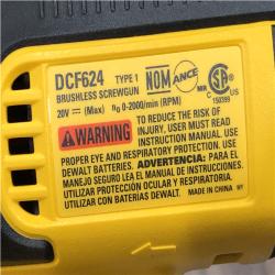 AS-IS DEWALT 20V MAX XR Cordless Brushless Drywall Screw Gun Threaded Clutch Housing (Tool Only)