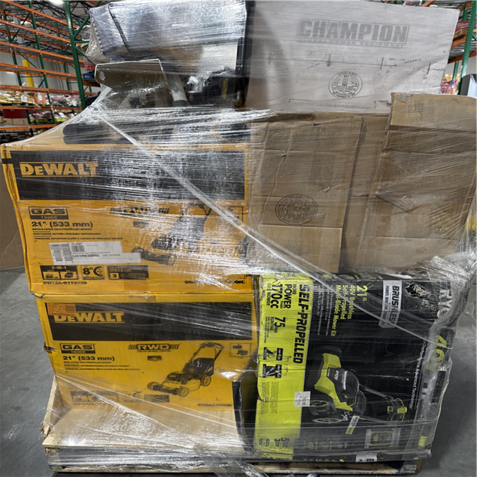 California AS-IS Outdoor Power Equipment