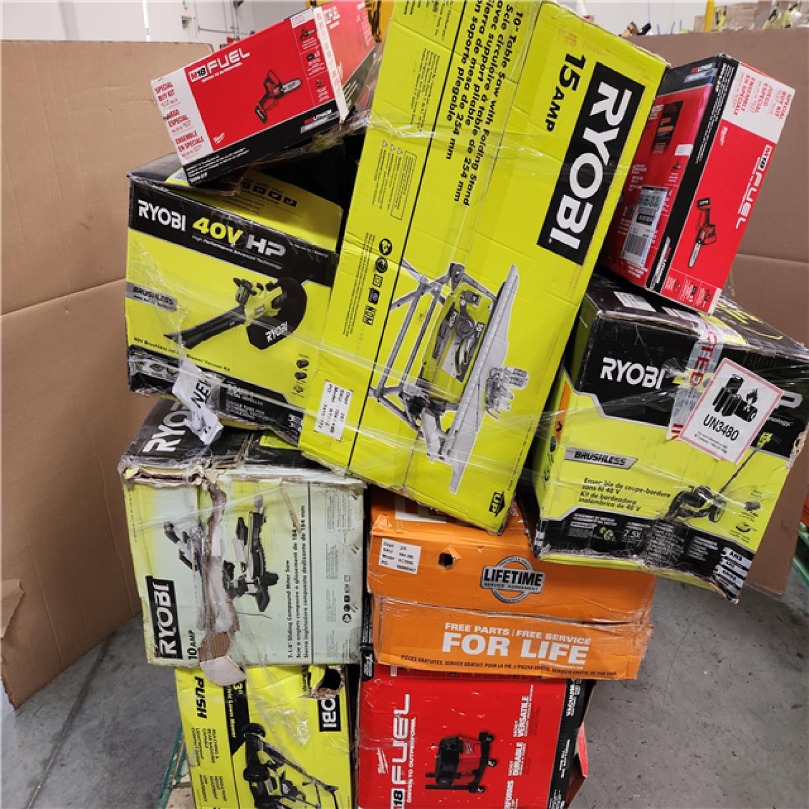 CALIFORNIA AS-IS TOOL PALLET