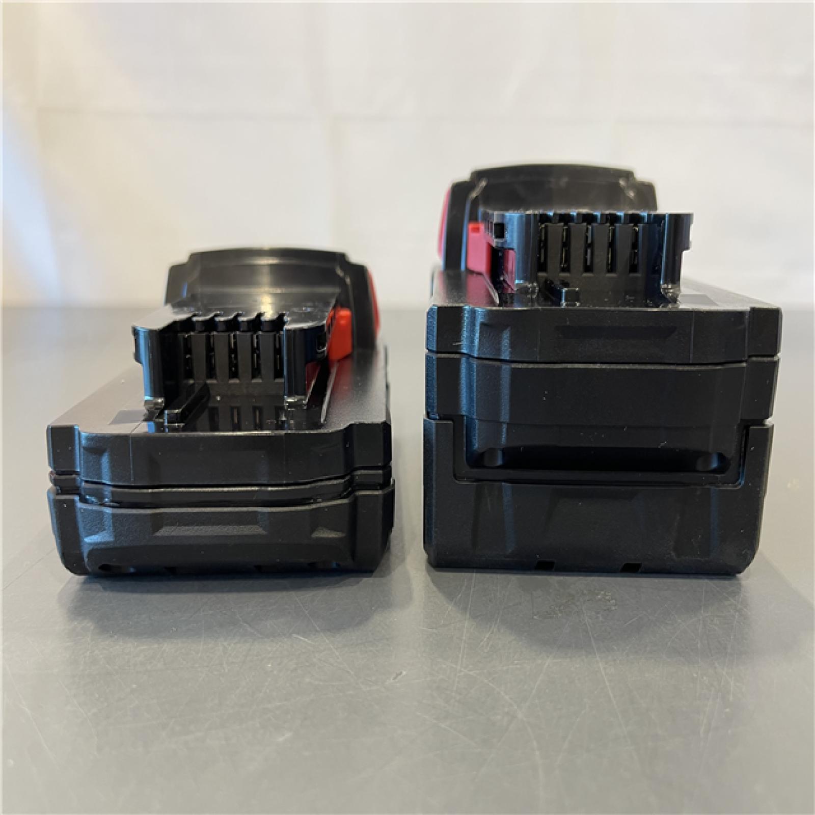 AS-IS - Milwaukee M18 18-Volt Lithium-Ion Starter Kit with One 5.0 Ah and One 2.0 Ah Battery and Charger