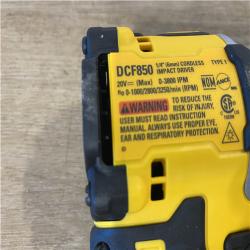 as-is DEWALT ATOMIC 20V MAX Cordless Brushless Compact 1/4 in. Impact Driver (Tool Only)