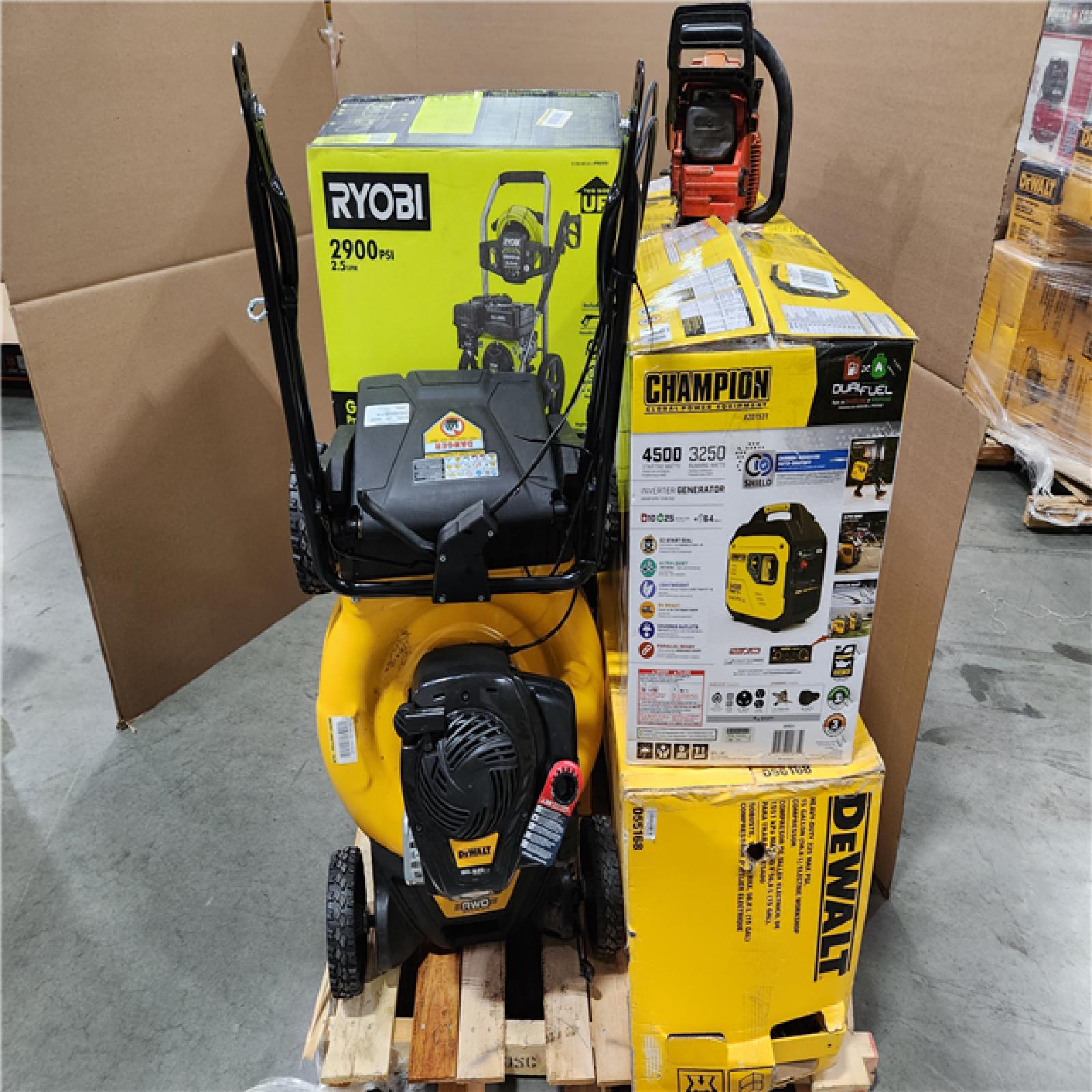 CALIFORNIA AS-IS OUTDOOR POWER EQUIPMENT