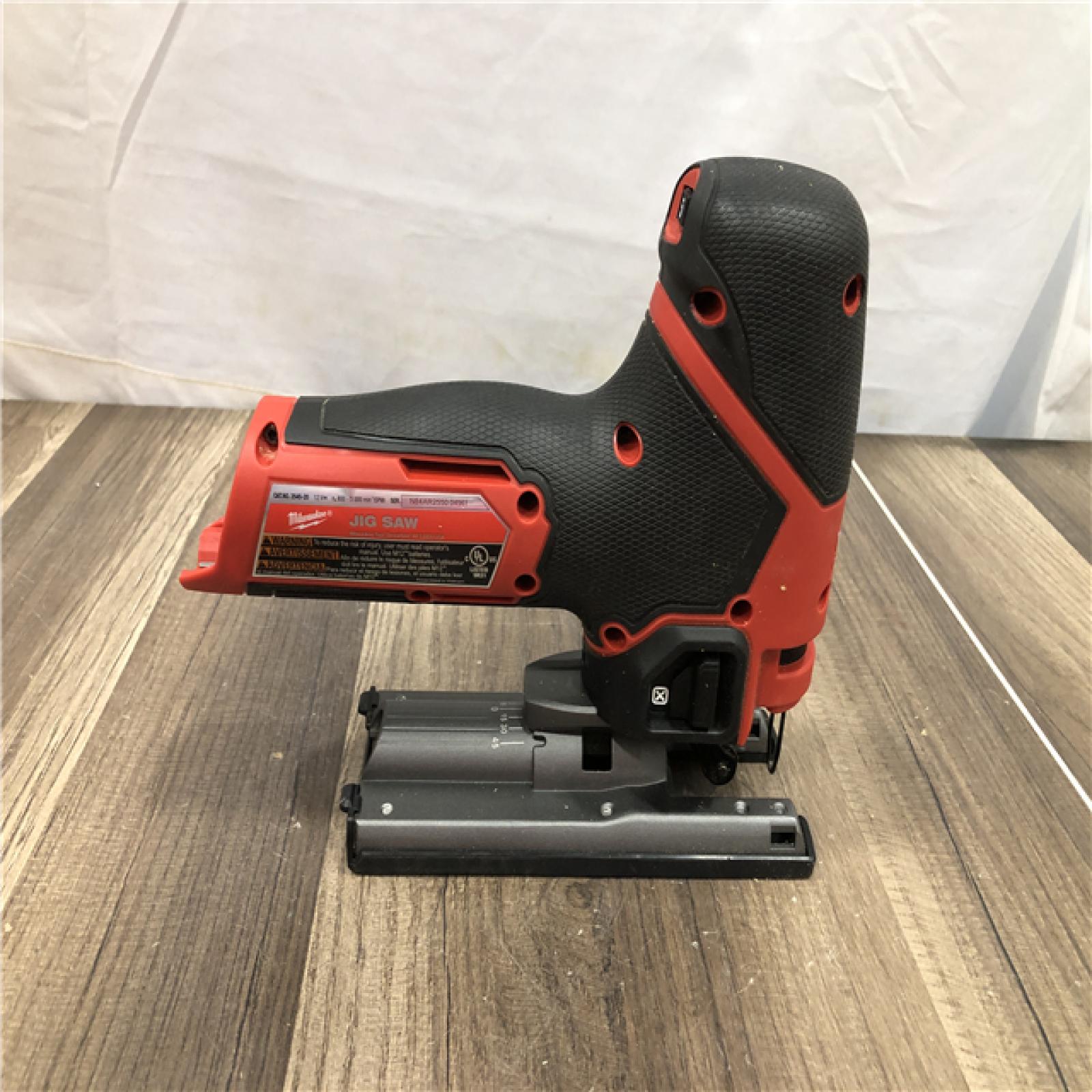 AS-IS Milwaukee M12 12V Fuel Lithium-Ion Cordless Jig Saw (Tool-Only)