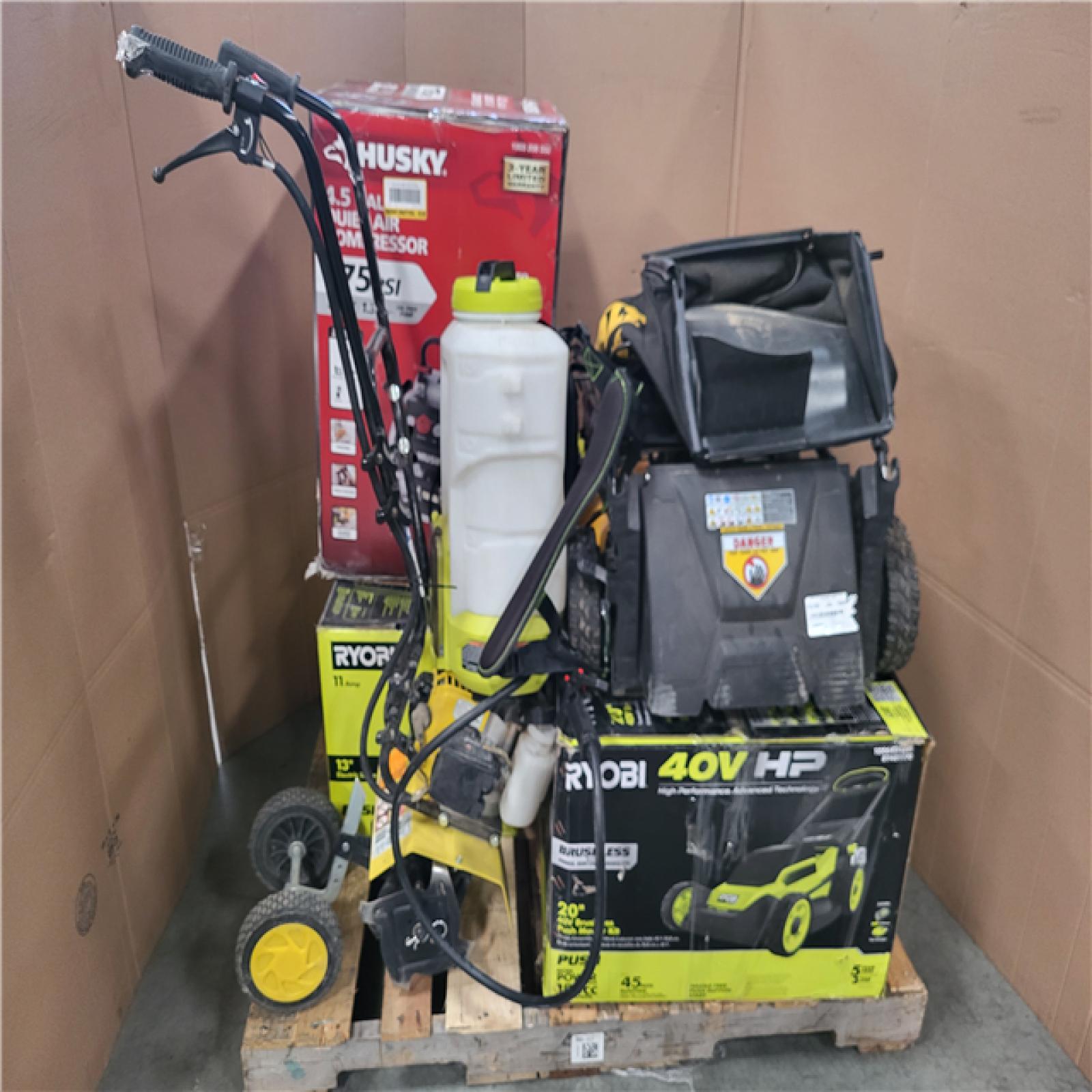 CALIFORNIA AS-IS OUTDOOR POWER EQUIPMENT