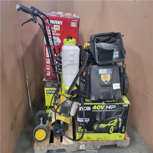 CALIFORNIA AS-IS OUTDOOR POWER EQUIPMENT