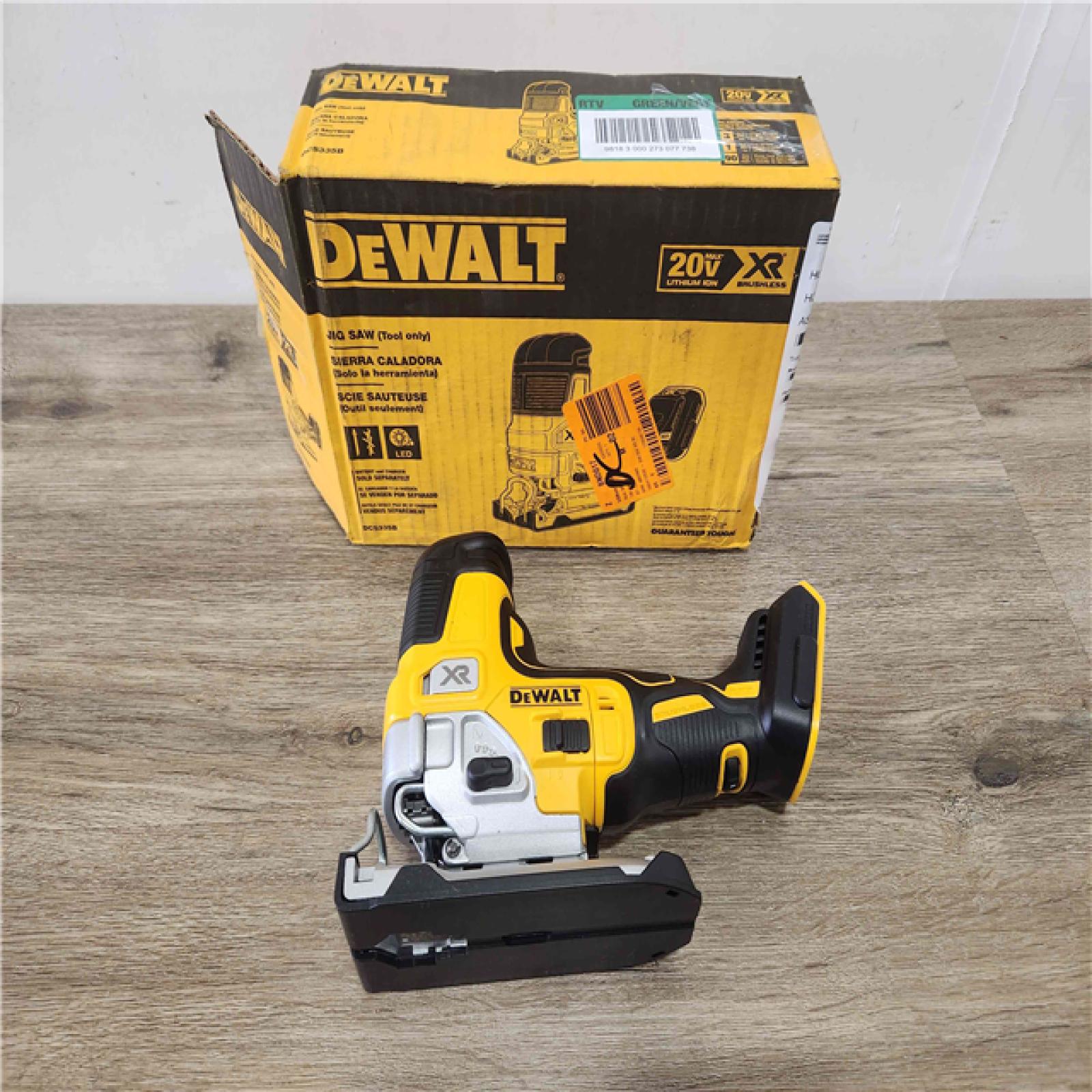 Phoenix Location NEW DEWALT 20V MAX XR Cordless Barrel Grip Jigsaw