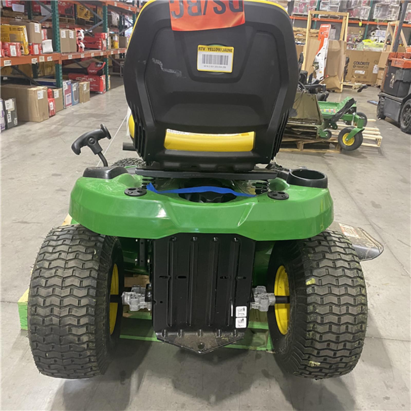 Dallas Location - As-Is John Deere S120 42 in. 22 HP V-Twin Gas Hydrostatic Riding Lawn Mower