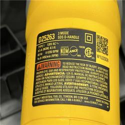 AS-IS DEWALT 8.5 Amp 1-1/8 in. Corded SDS-PLUS D-Handle Concrete/Masonry Rotary Hammer Drill