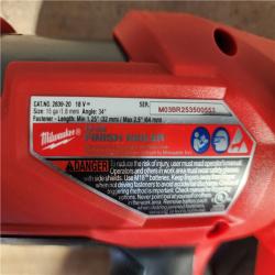 HOUSTON LOCATION - AS-IS (APPEARS LIKE NEW) Milwaukee FUEL 18-Volt Lithium-Ion Brushless Cordless Gen II 15-Gauge Angled Finish Nailer (Tool-Only)