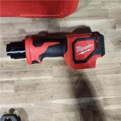 HOUSTON LOCATION - AS-IS (APPEARS LIKE NEW) Milwaukee-2674-22P M18 Short Throw Press Tool Kit W/ Viega PureFlow Jaws
