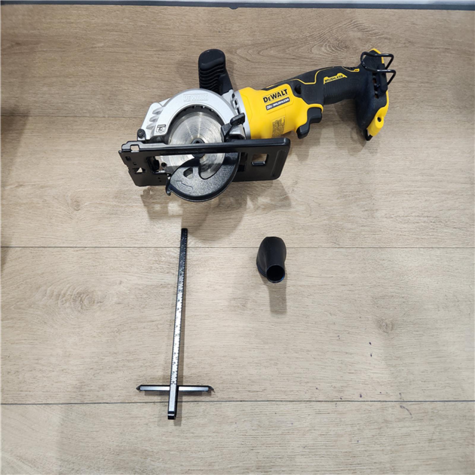 AS-IS- DEWALT ATOMIC 20V MAX Cordless Brushless 4-1/2 in. Circular Saw (Tool Only)