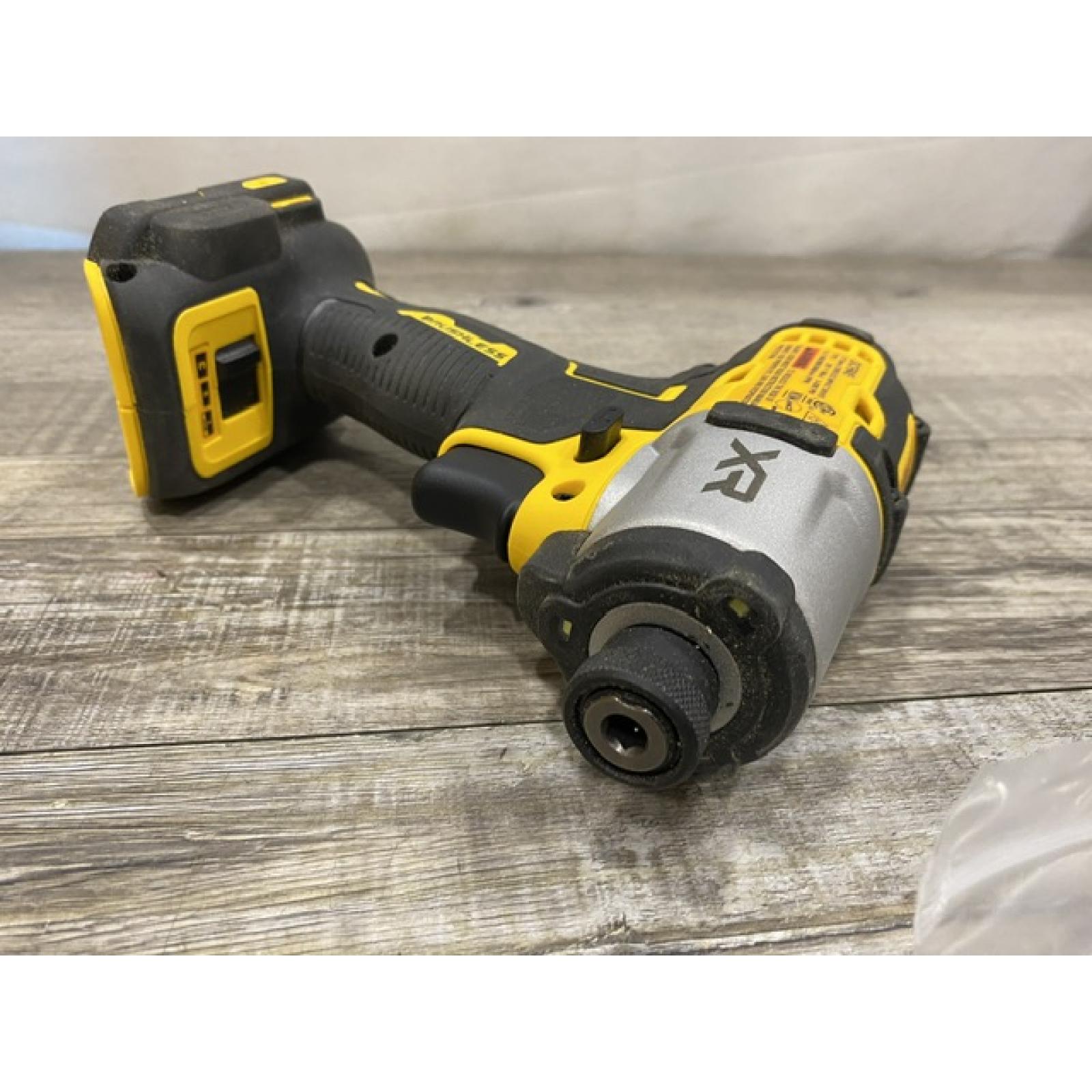 AS-IS DEWALT 20-Volt Maximum XR Cordless Brushless 1/4 in. 3-Speed Impact Driver (Tool-Only)