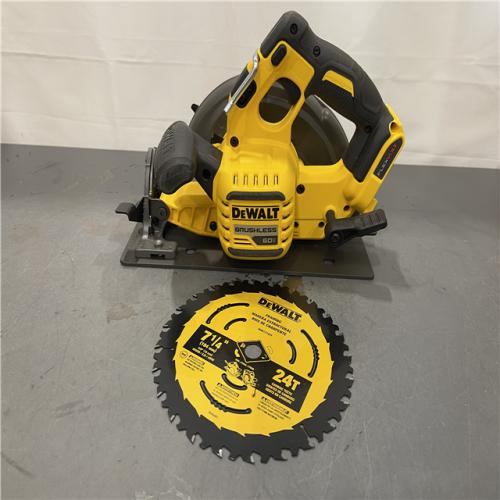 AS-IS - DeWALT FLEXVOLT 60V MAX Cordless Brushless 7-1/4 in. Circular Saw with Brake