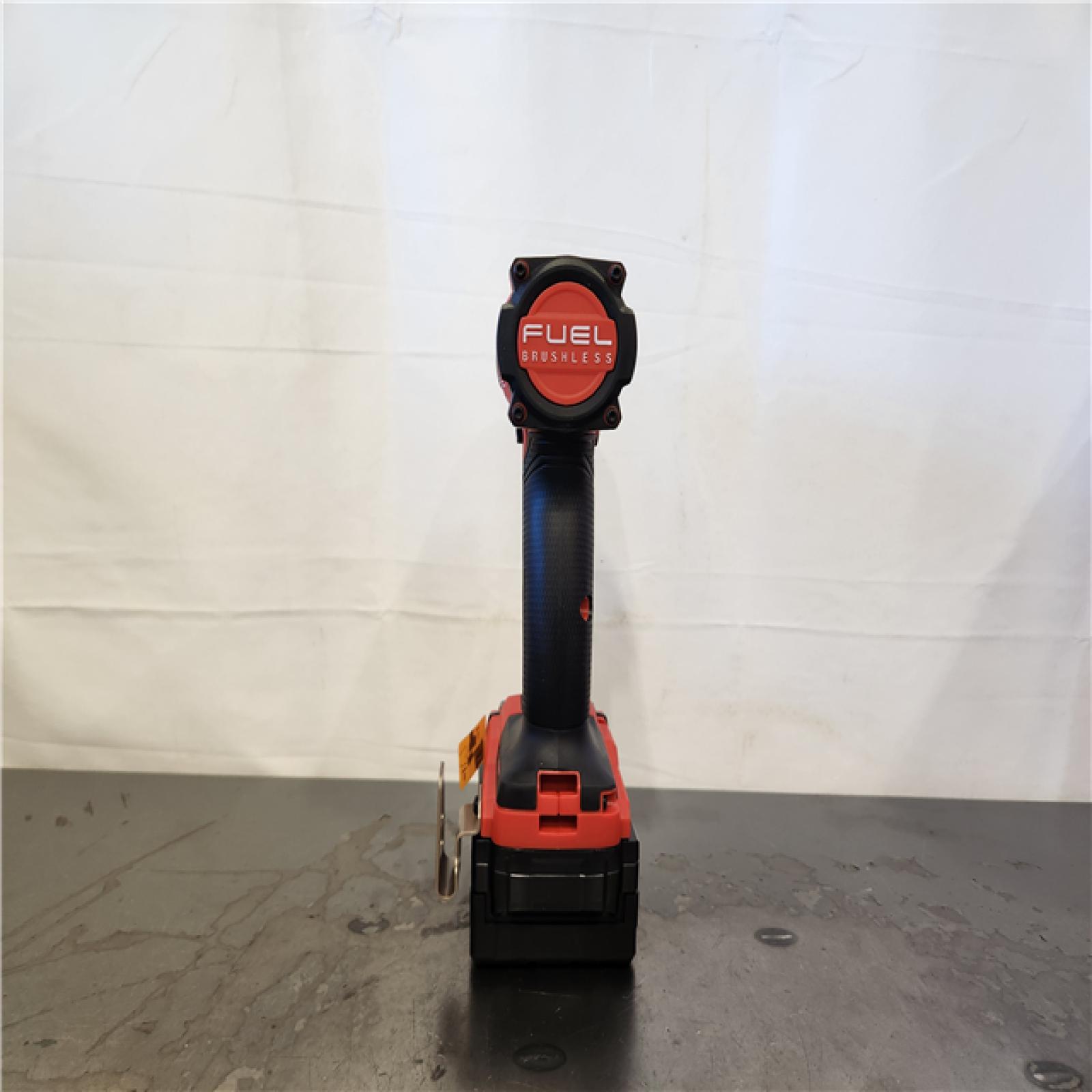 AS-IS- Milwaukee FUEL SURGE 18V Lithium-Ion Brushless Cordless 1/4 in. Hex Impact Driver with (2) 5.0 Ah Battery and Charger