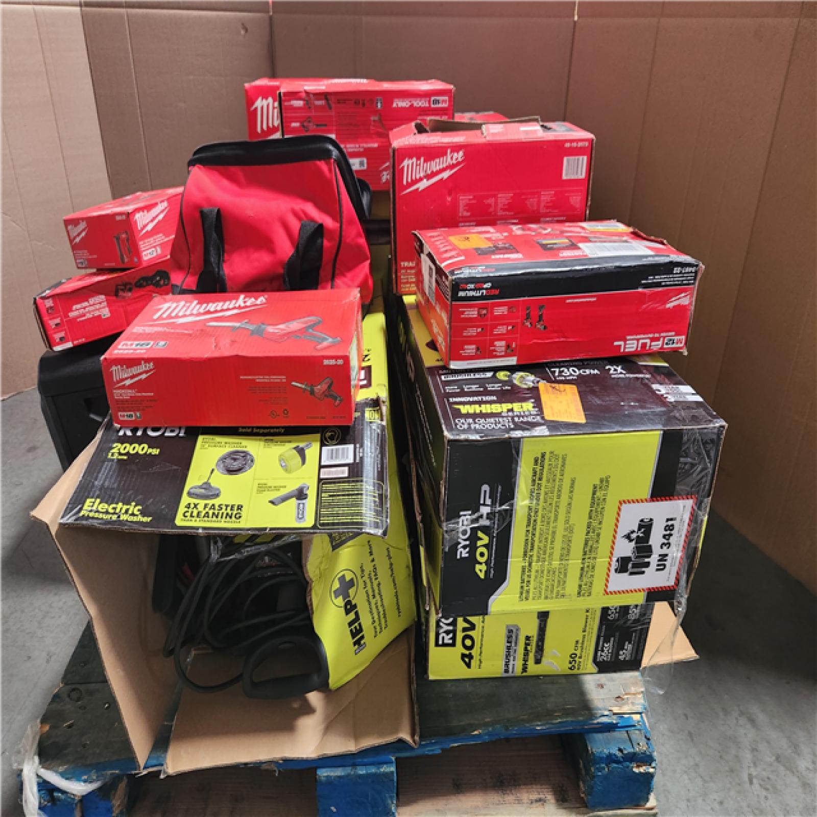 CALIFORNIA AS-IS TOOL PALLET