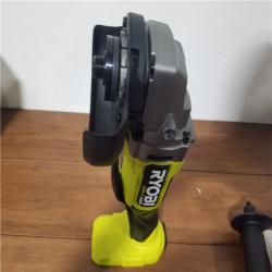 CALIFORNIA AS-IS RYOBI ONE+HP 18V BRUSHLESS 4-1/2 ANGLE GRINDER/CUT-OFF (TOOL ONLY)