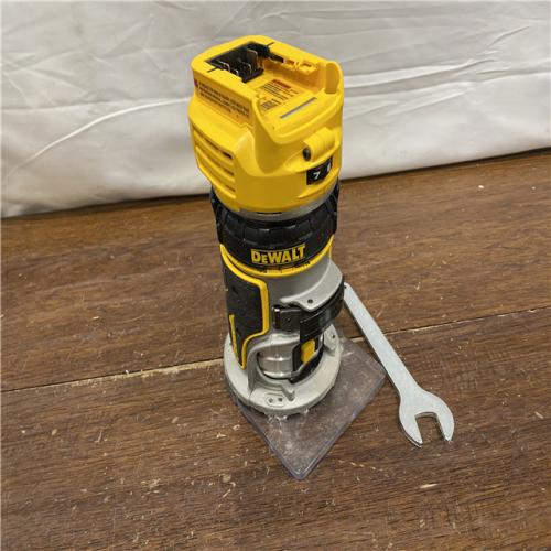 AS-IS Dewalt 20V MAX XR Brushless Cordless Compact Router (Tool Only)