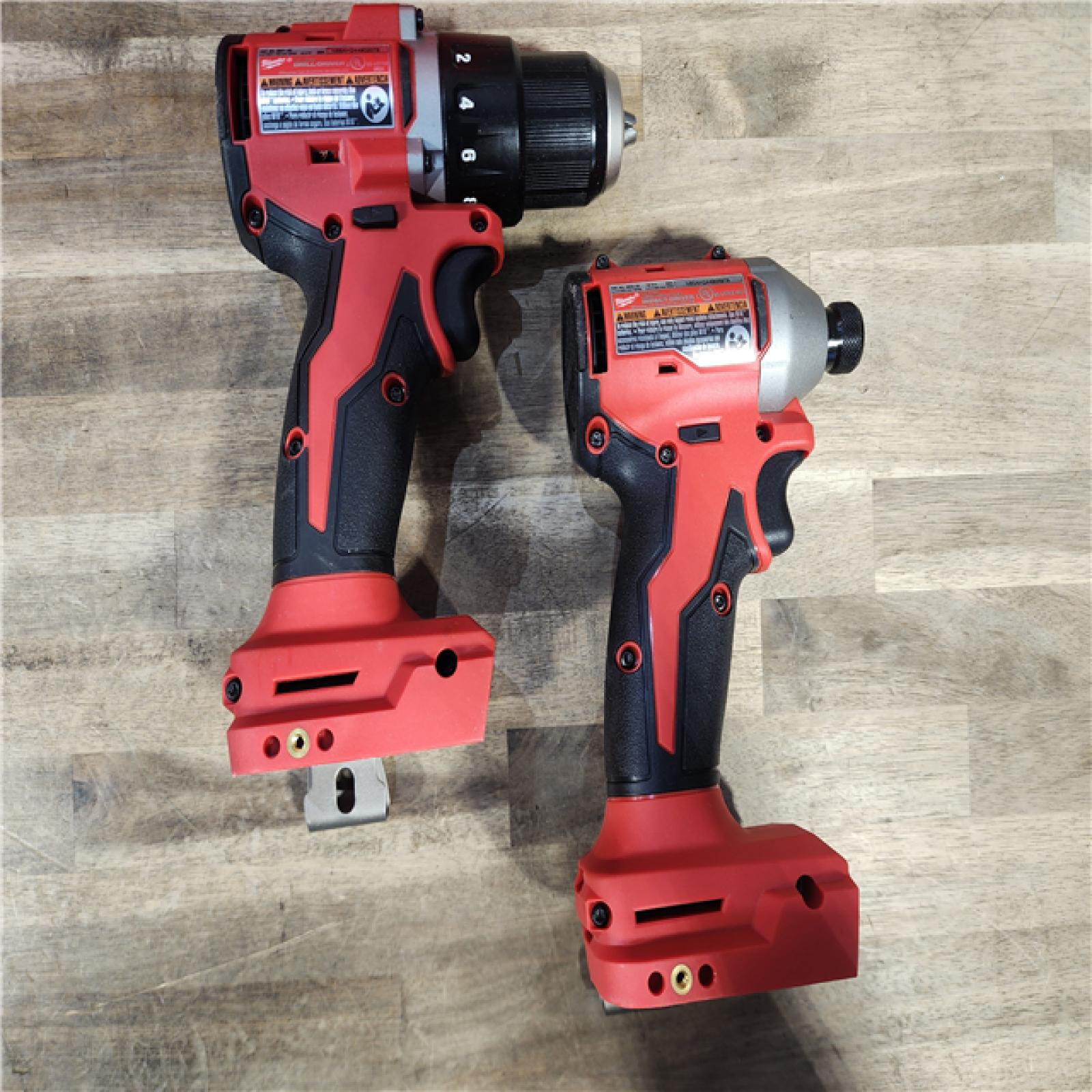 HOUSTON - LOCATION - AS-IS M18 18V Lithium-Ion Brushless Cordless Compact Drill/Impact Combo Kit (2-Tool) W/(2) 2.0 Ah Batteries, Charger & Bag