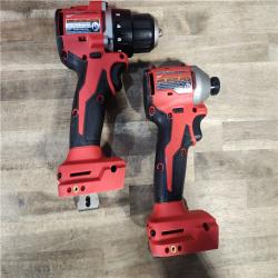 HOUSTON - LOCATION - AS-IS M18 18V Lithium-Ion Brushless Cordless Compact Drill/Impact Combo Kit (2-Tool) W/(2) 2.0 Ah Batteries, Charger & Bag