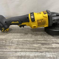 AS-IS DEWALT FLEXVOLT 60V MAX Cordless Brushless 4.5 in. to 6 in. Small Angle Grinder with Kickback Brake (Tool Only)
