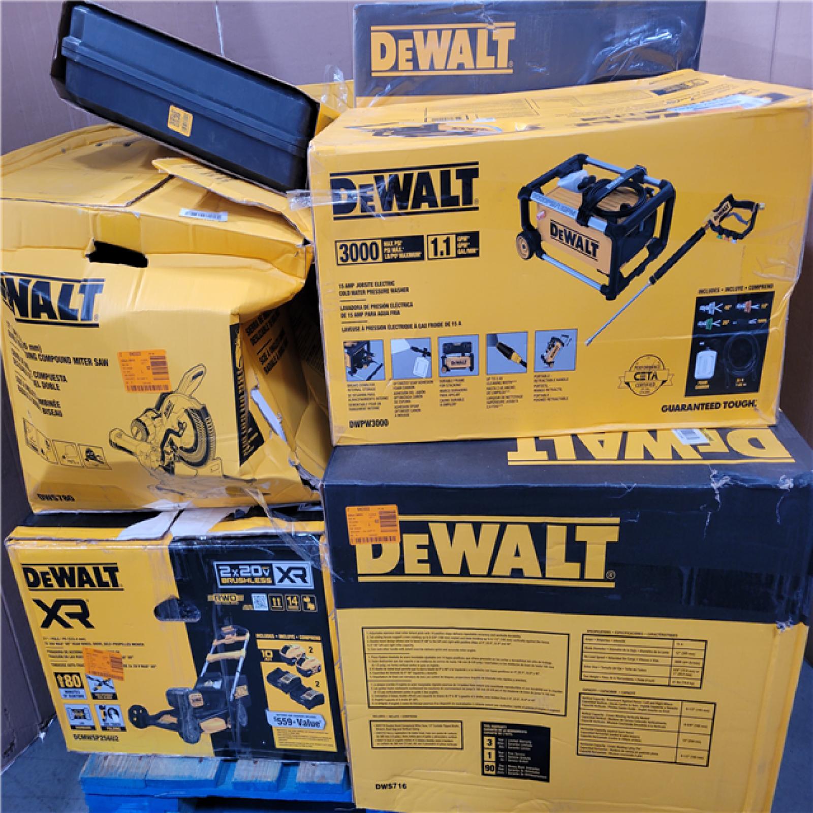 CALIFORNIA AS-IS TOOL PALLET